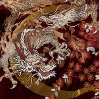 Chinese Embroidery Dragon men's thick Coat