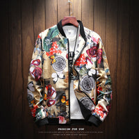 6 Color Print Jacket Mens Japanese Streetwear Designer Clothes