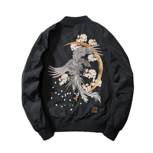 Open image in slideshow, Embroidery Sukajan Yokosuka Souvenir Jacket
